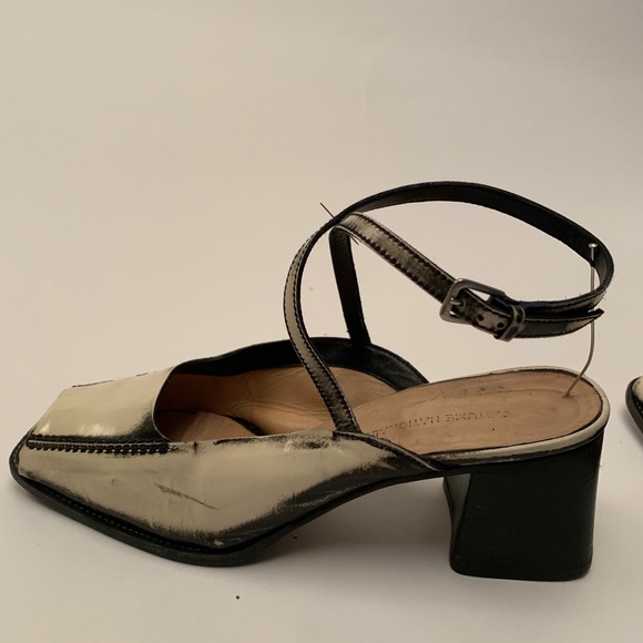 Heels chunky 2inch open toe with ankle strap - Picture 4 of 8